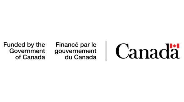 Funded by the Government of Canada / Financé par le gouvernement du Canada logo with Canadian flag.
